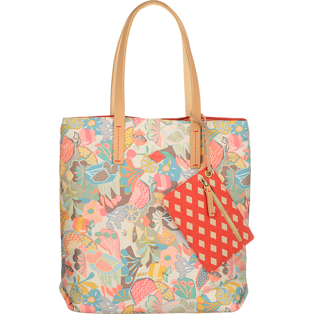 Oilily Tote Pastel Oilily Fabric Handbags