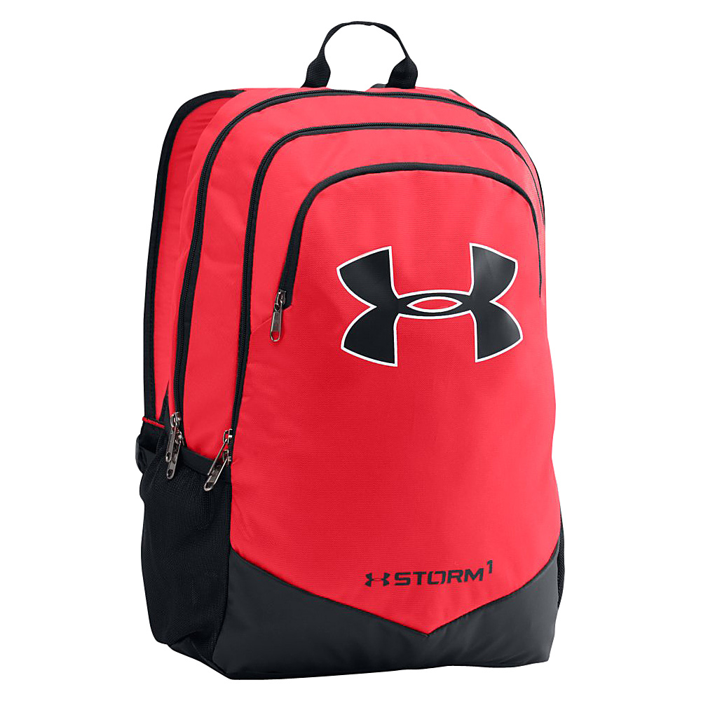 Under Armour Boys Scrimmage Backpack Red Black Black Under Armour Business Laptop Backpacks
