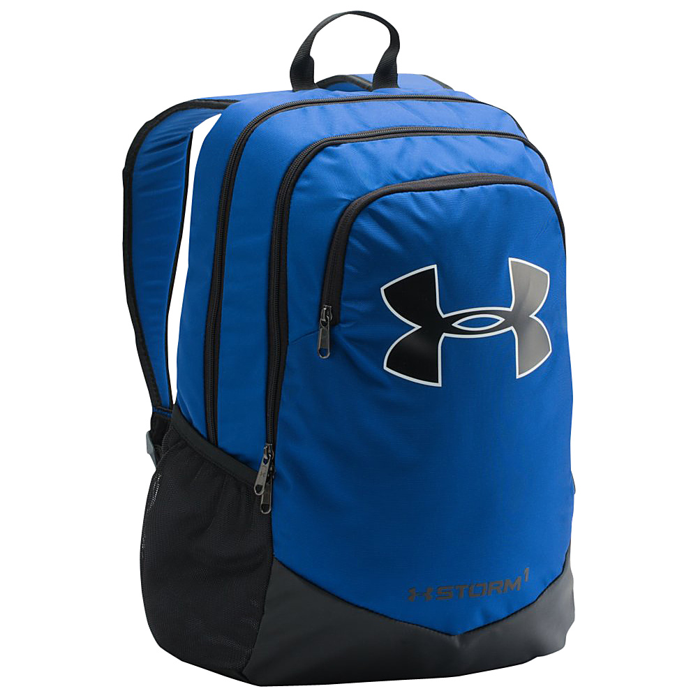 Under Armour Boys Scrimmage Backpack Royal Black Black Under Armour Business Laptop Backpacks