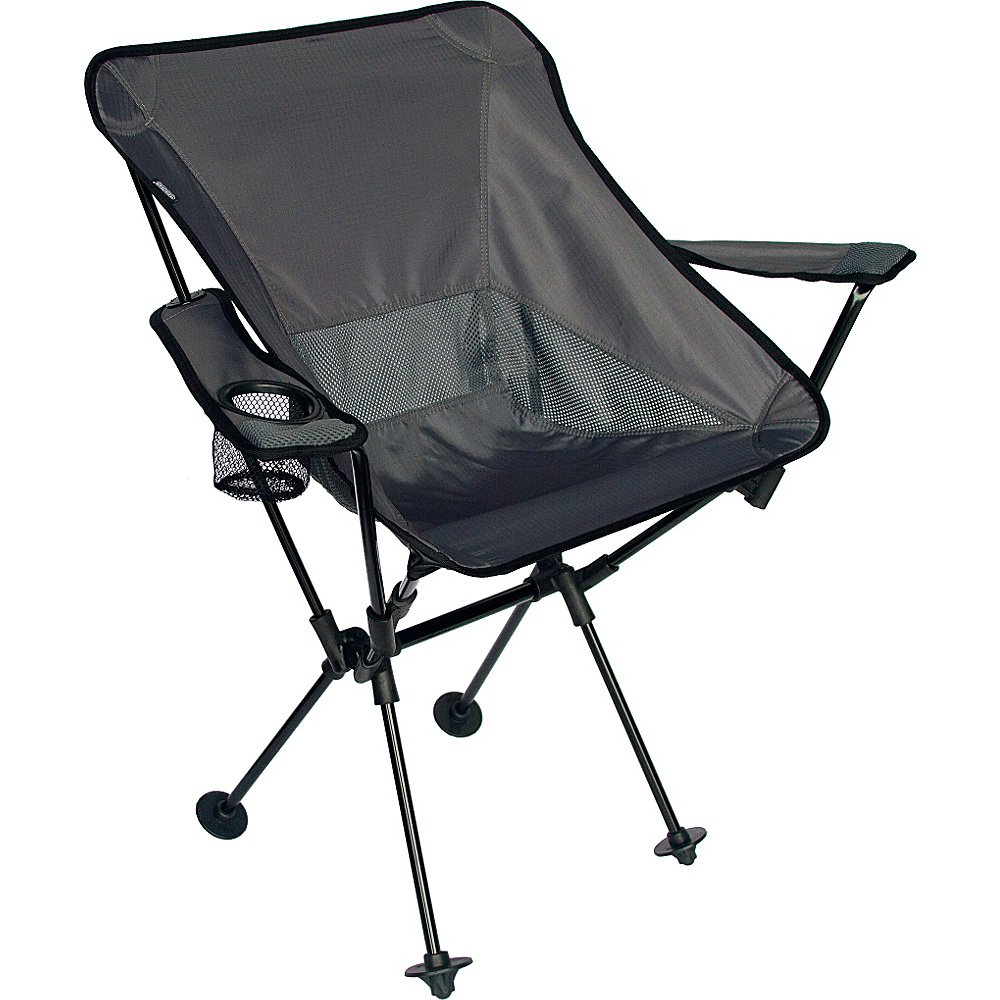 Travel Chair Company Wallaby Chair Black Travel Chair Company Outdoor Accessories
