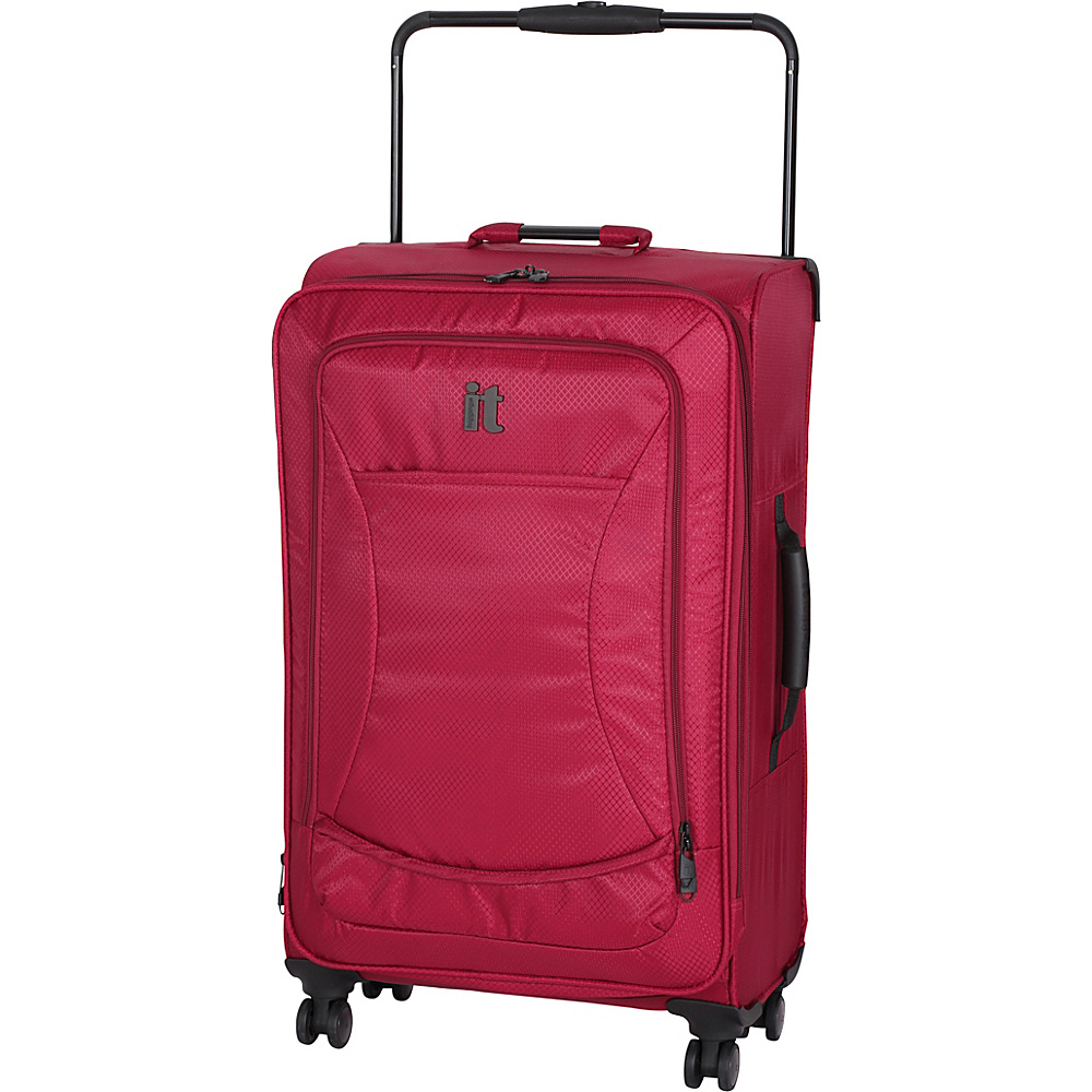 it luggage World s Lightest 28.9 8 Wheel Spinner Rio Red it luggage Large Rolling Luggage
