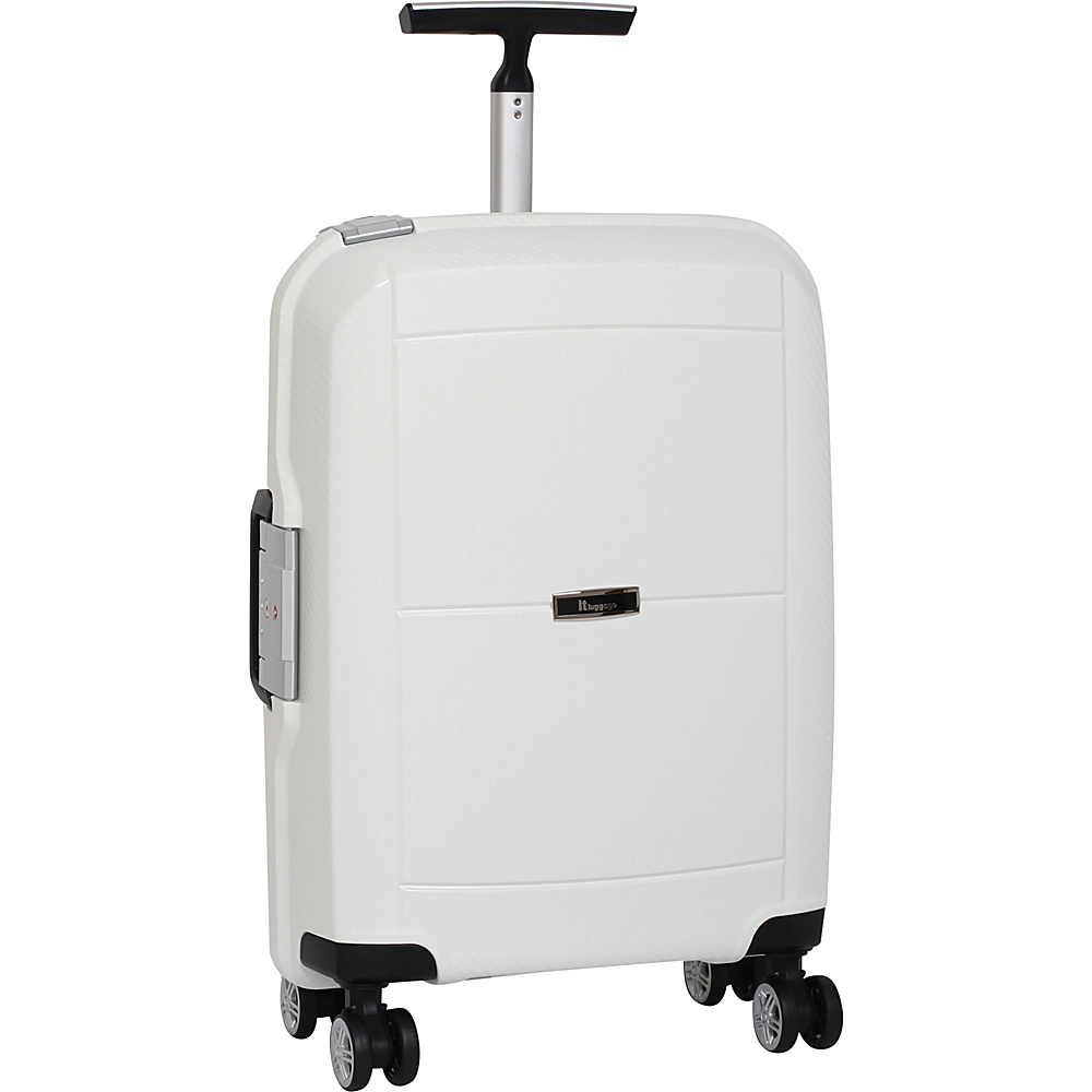 it luggage Monoguard 21.5 inch 8 Wheel Carry On Spinner White it luggage Hardside Luggage