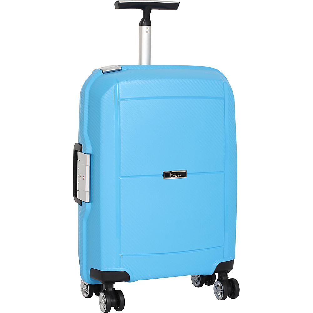 it luggage Monoguard 21.5 inch 8 Wheel Carry On Spinner Light Blue it luggage Hardside Luggage