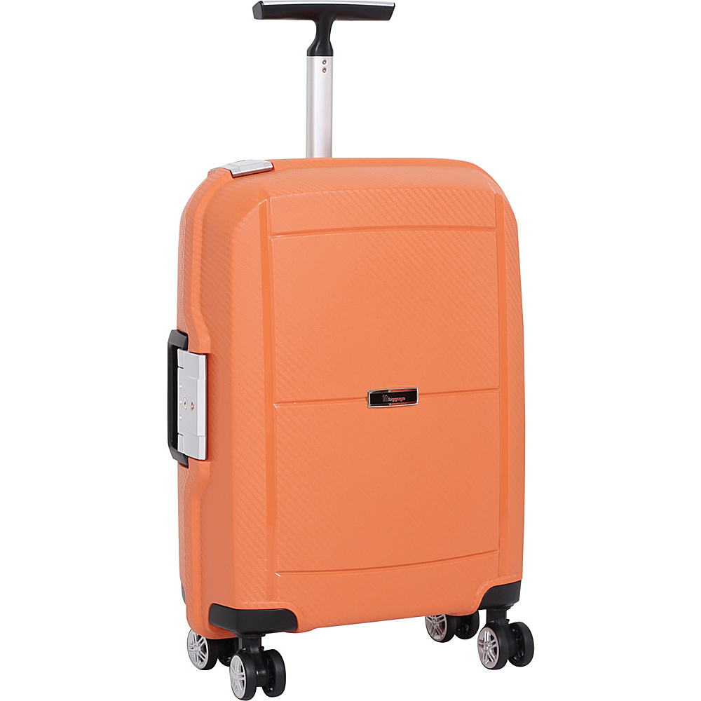 it luggage Monoguard 21.5 inch 8 Wheel Carry On Spinner Orange it luggage Hardside Luggage