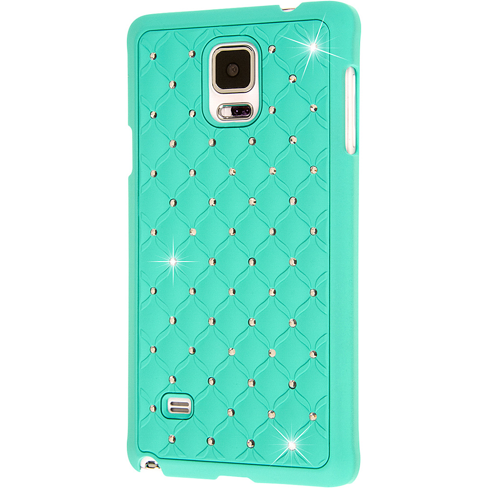 EMPIRE GLITZ Bling Accent Case for Samsung Galaxy Note 4 Mint EMPIRE Electronic Cases