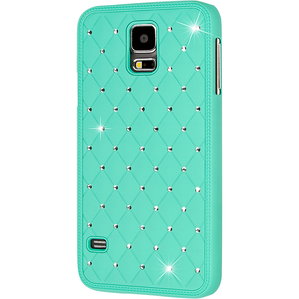 EMPIRE GLITZ Bling Accent Case for Samsung Galaxy S5 Mint EMPIRE Electronic Cases