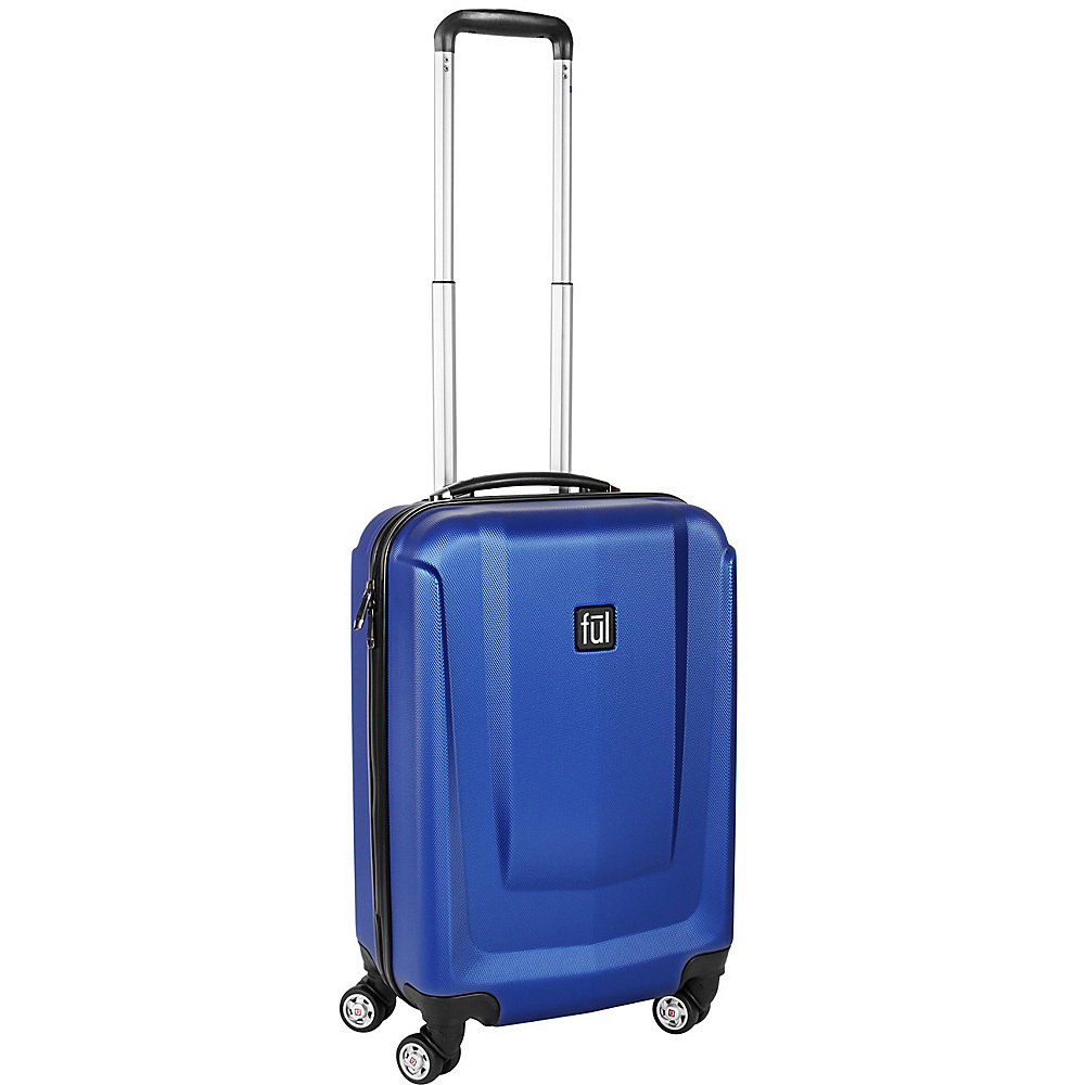 ful Load Rider Series 20in Spinner Upright Luggage Cobalt ful Hardside Carry On