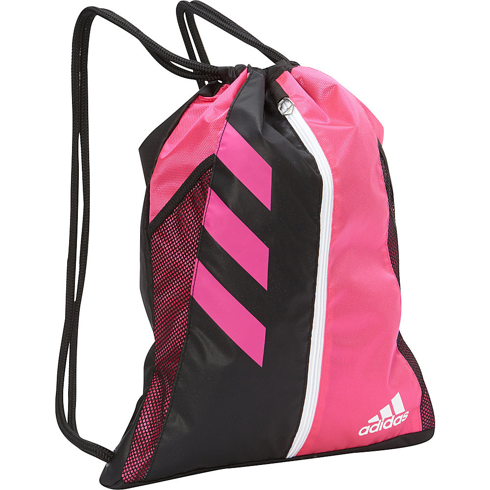 adidas Team Issue Sackpack Shock Pink Black White adidas Everyday Backpacks