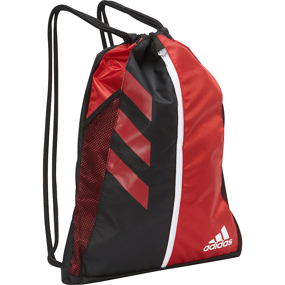 adidas Team Issue Sackpack Power Red Black adidas Everyday Backpacks