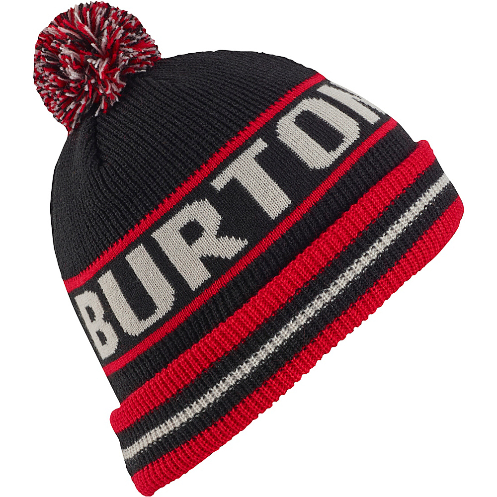 Burton Trope Beanie True Black Burton Hats Gloves Scarves