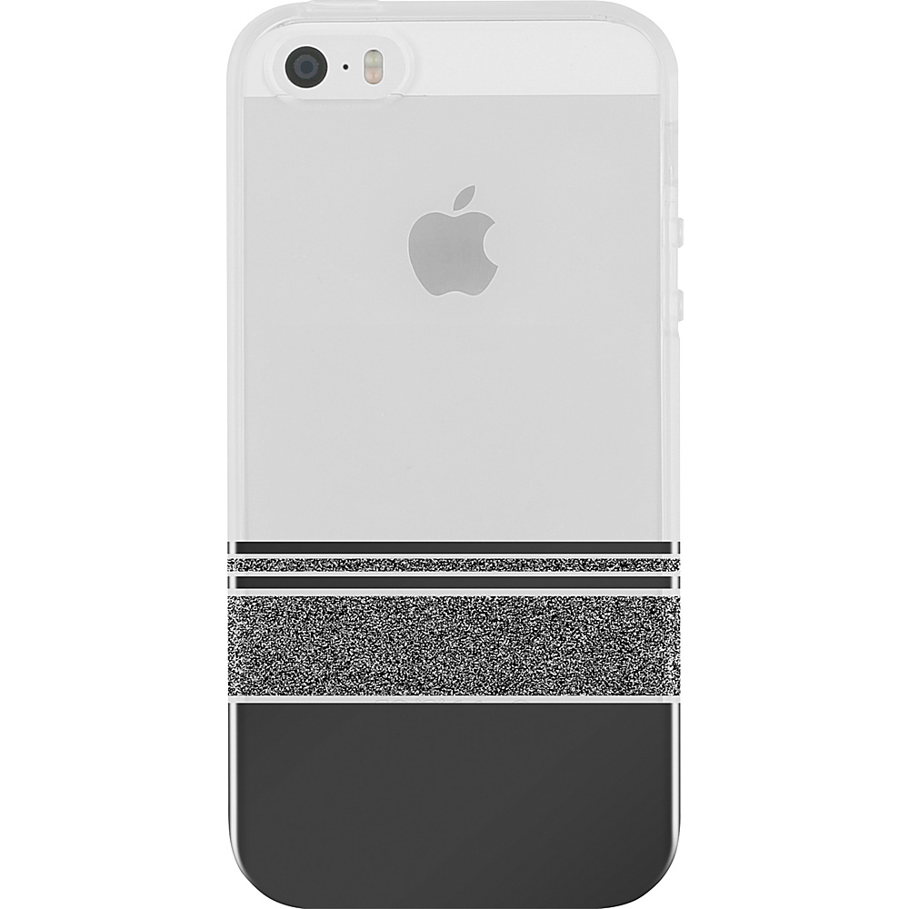 Incipio Design Series Wesley Stripes for iPhone 5 5s SE Black Incipio Electronic Cases