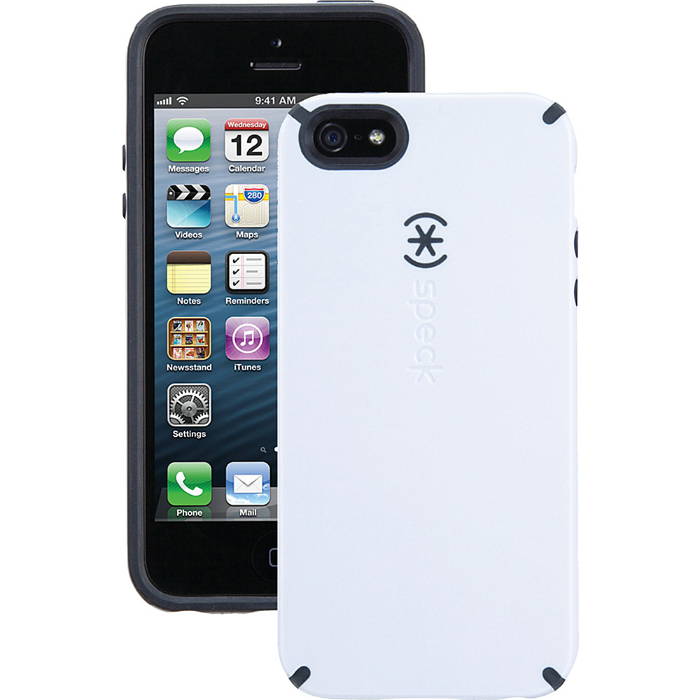 Speck IPhone 5 5s Candyshell Case White Charcoal Gray Speck Electronic Cases