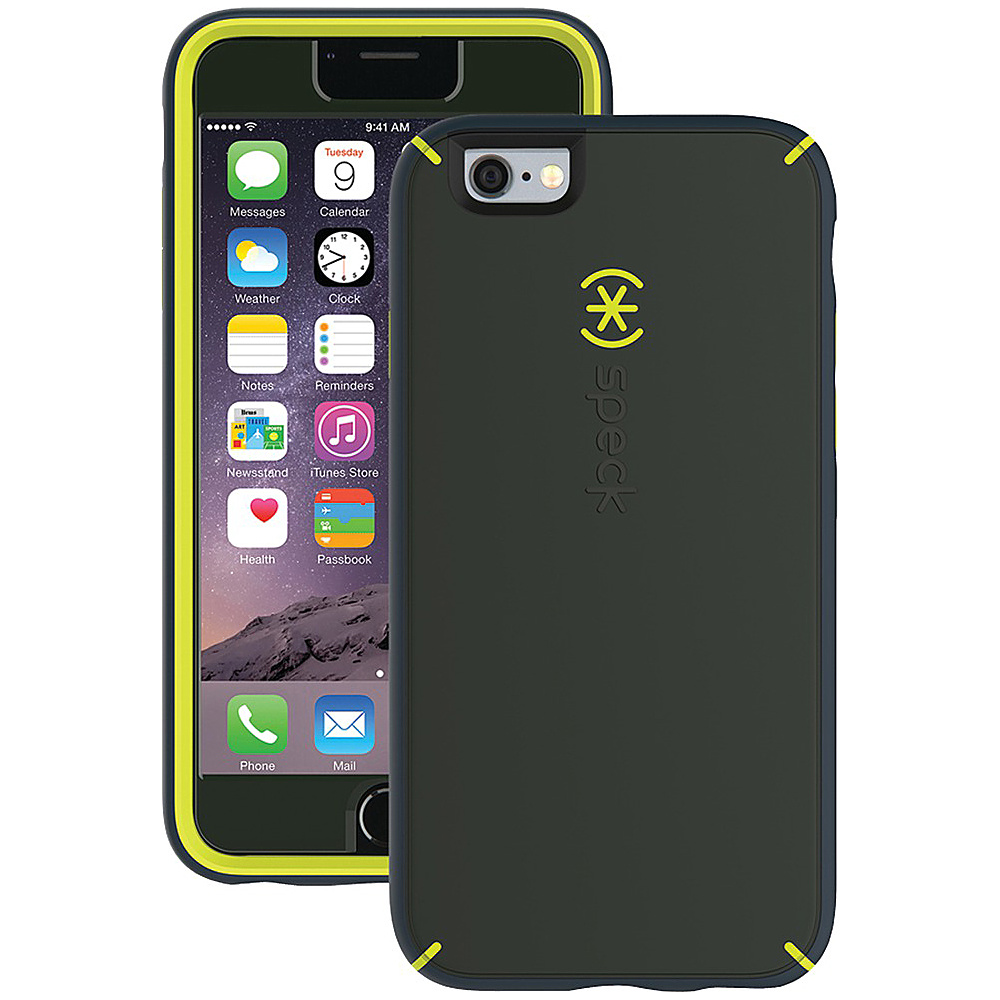 Speck IPhone 6 Plus 6s Plus Mightyshell Case Dusty Green Antifreeze Yellow Charcoal Gray Speck Electronic Cases