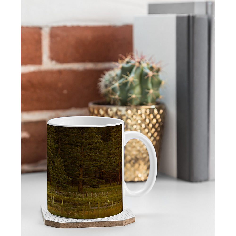 DENY Designs Barbara Sherman Coffee Mug Wood Peaceful Ranch DENY Designs Outdoor Accessories