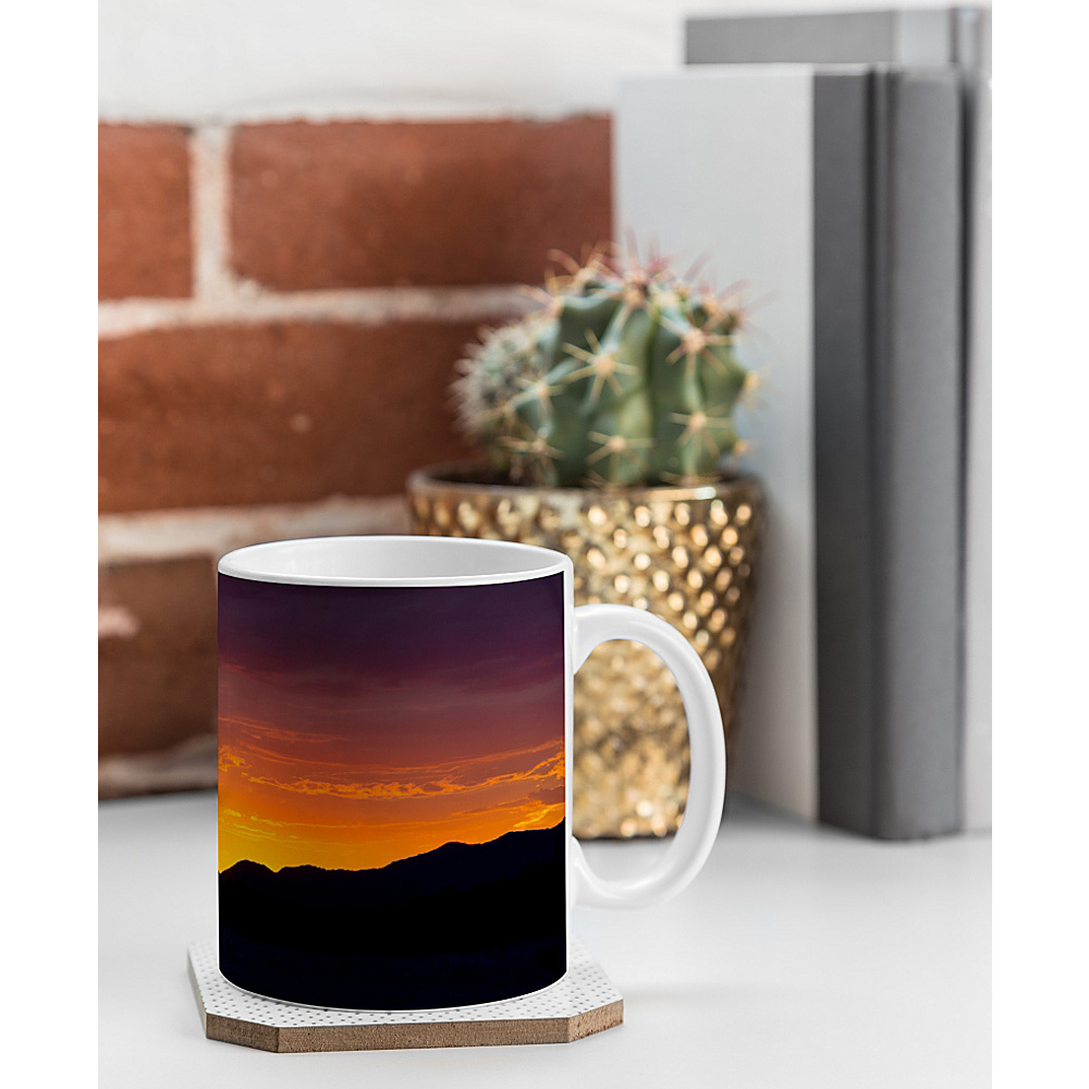 DENY Designs Barbara Sherman Coffee Mug Sunset Orange Sunset Glory DENY Designs Outdoor Accessories