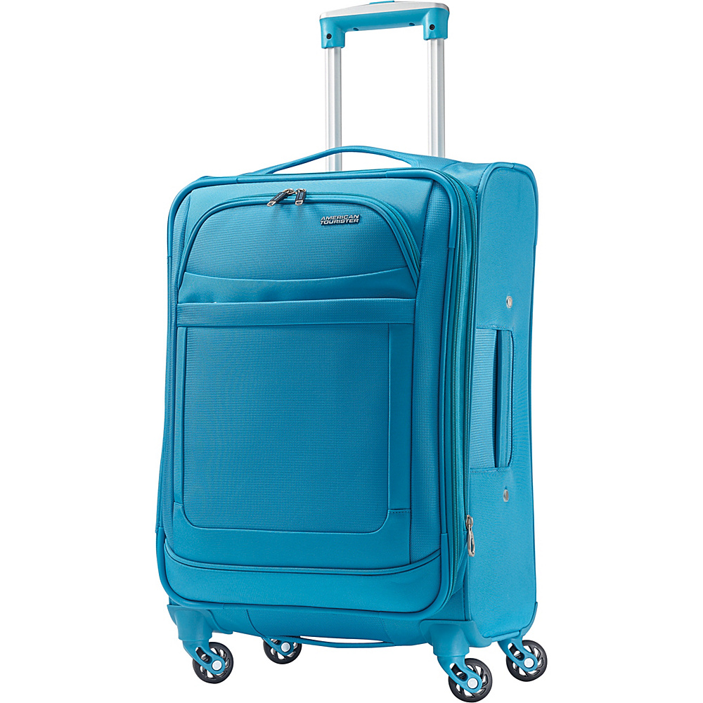 American Tourister iLite Max Spinner 21 Light Blue American Tourister Softside Carry On