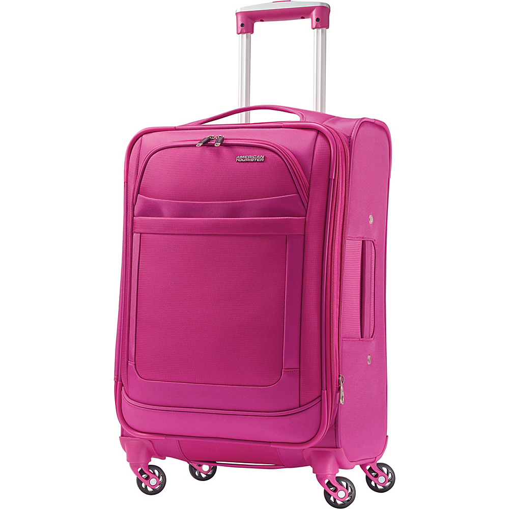 American Tourister iLite Max Spinner 21 Raspberry American Tourister Softside Carry On