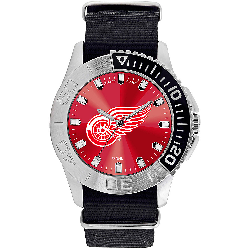 Game Time Mens Starter NHL Watch Detroit Red Wings Game Time Watches