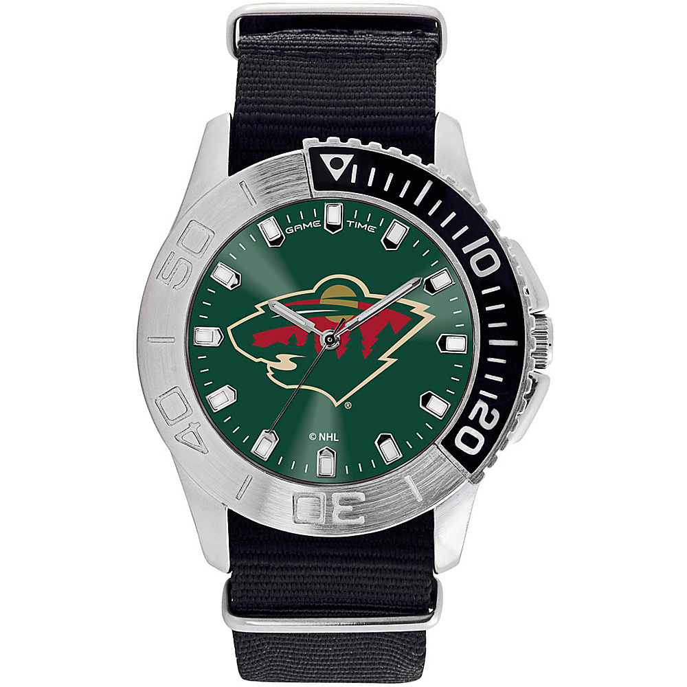 Game Time Mens Starter NHL Watch Minnesota Wild Game Time Watches