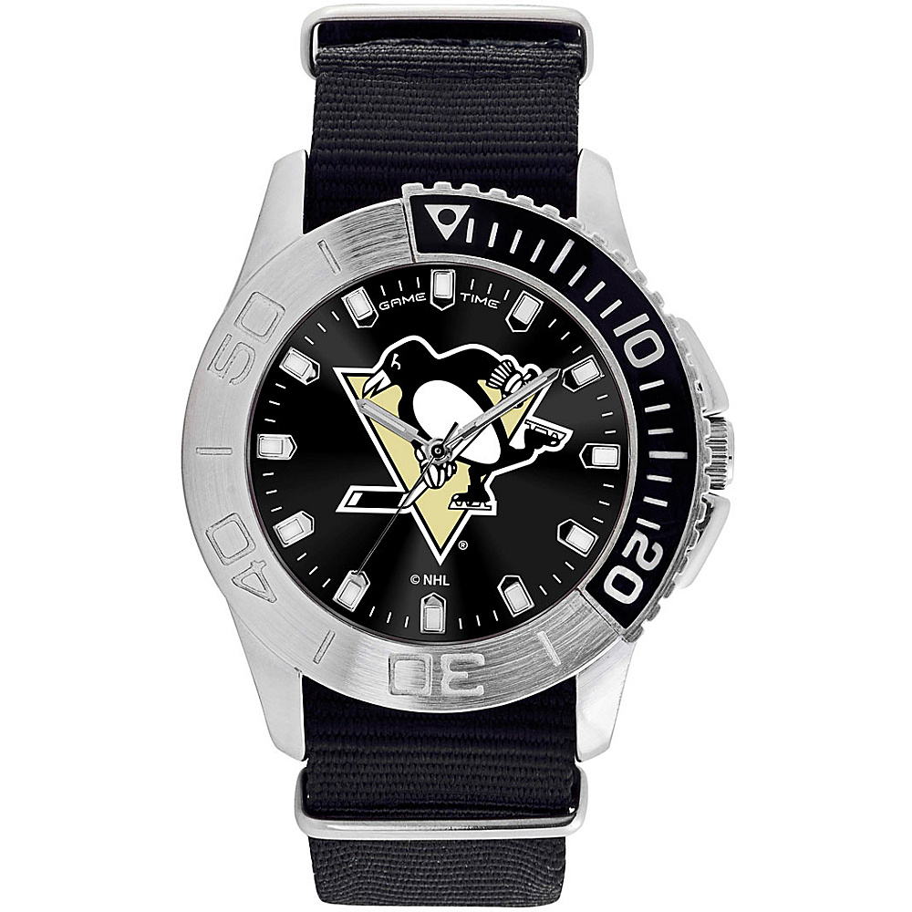 Game Time Mens Starter NHL Watch Pittsburgh Penguins Game Time Watches