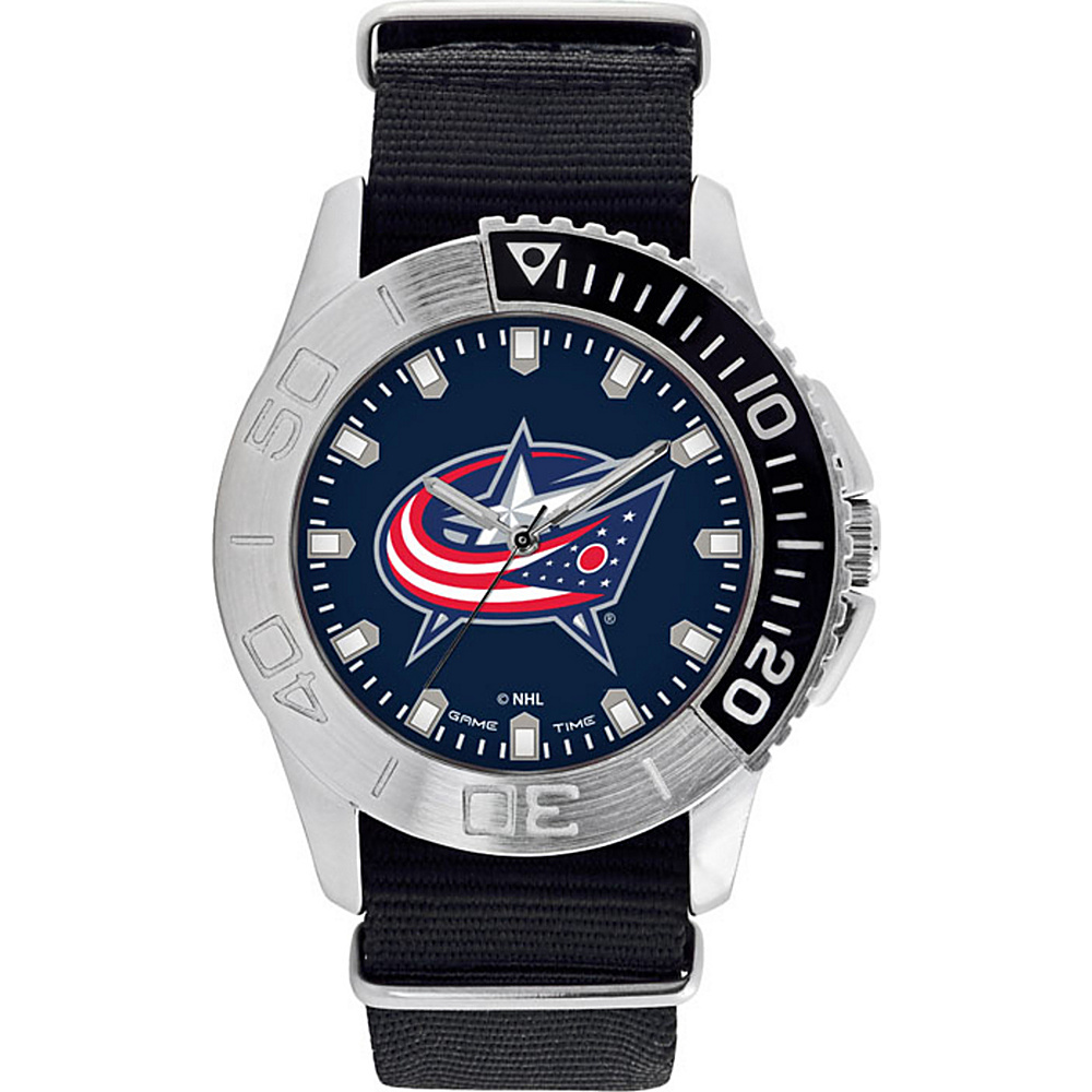 Game Time Mens Starter NHL Watch Columbus Blue Jackets Game Time Watches