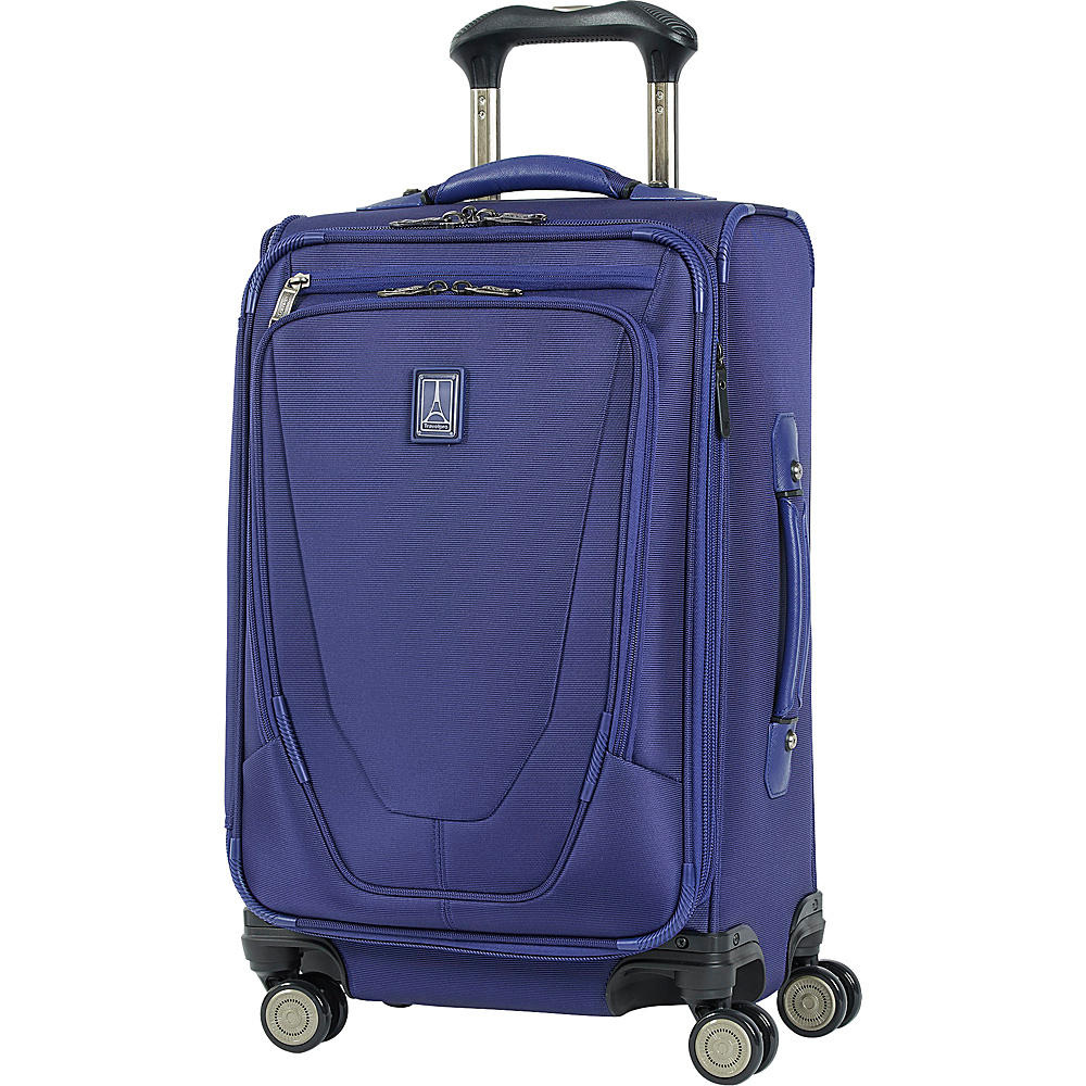 Travelpro Crew 11 21 Expandable Spinner Purple Travelpro Softside Carry On