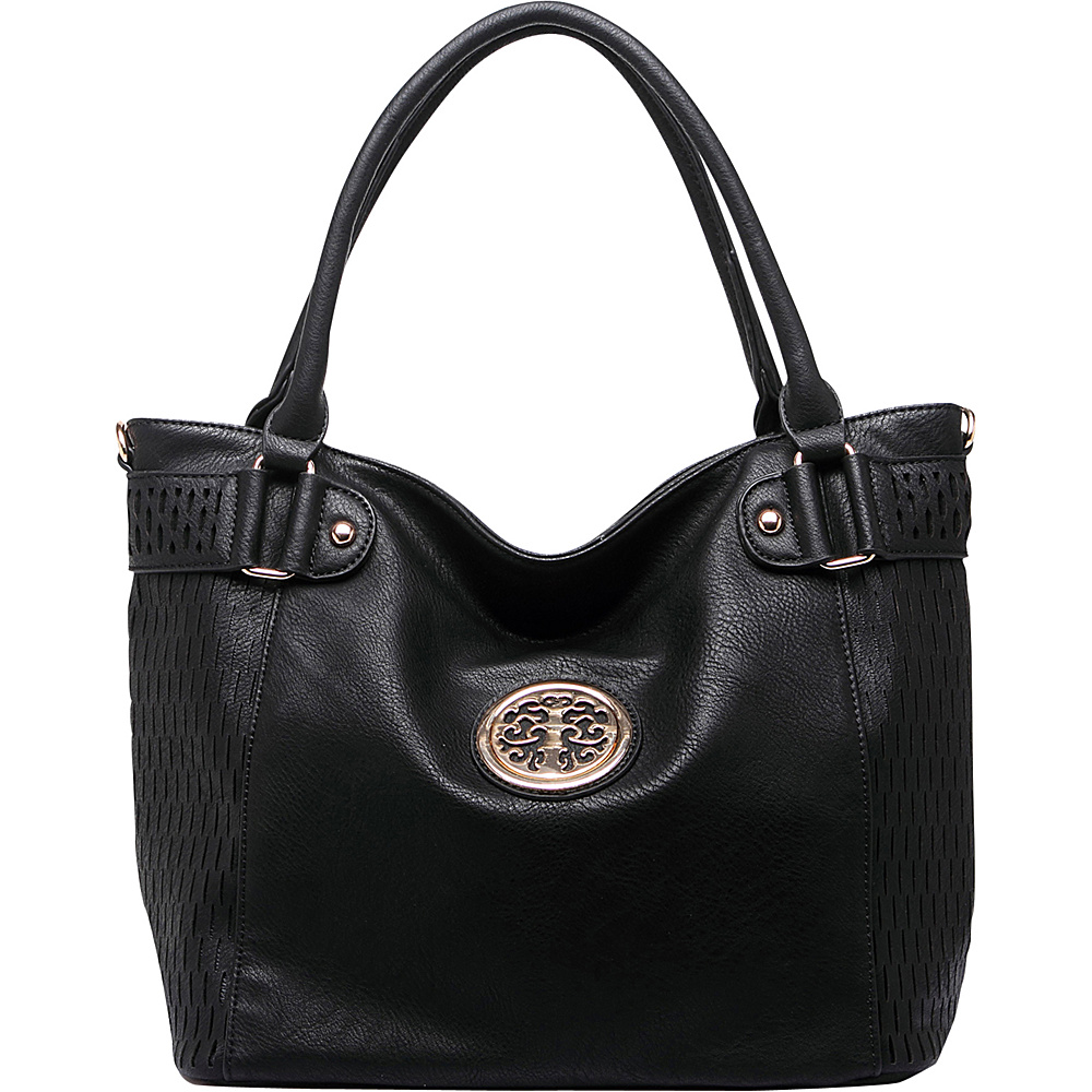 MKF Collection Denver Tote Bag Black MKF Collection Manmade Handbags