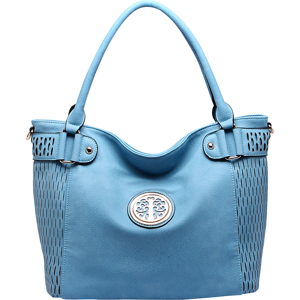 MKF Collection Denver Tote Bag Blue MKF Collection Manmade Handbags