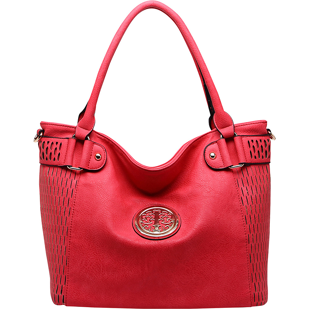 MKF Collection Denver Tote Bag Red MKF Collection Manmade Handbags