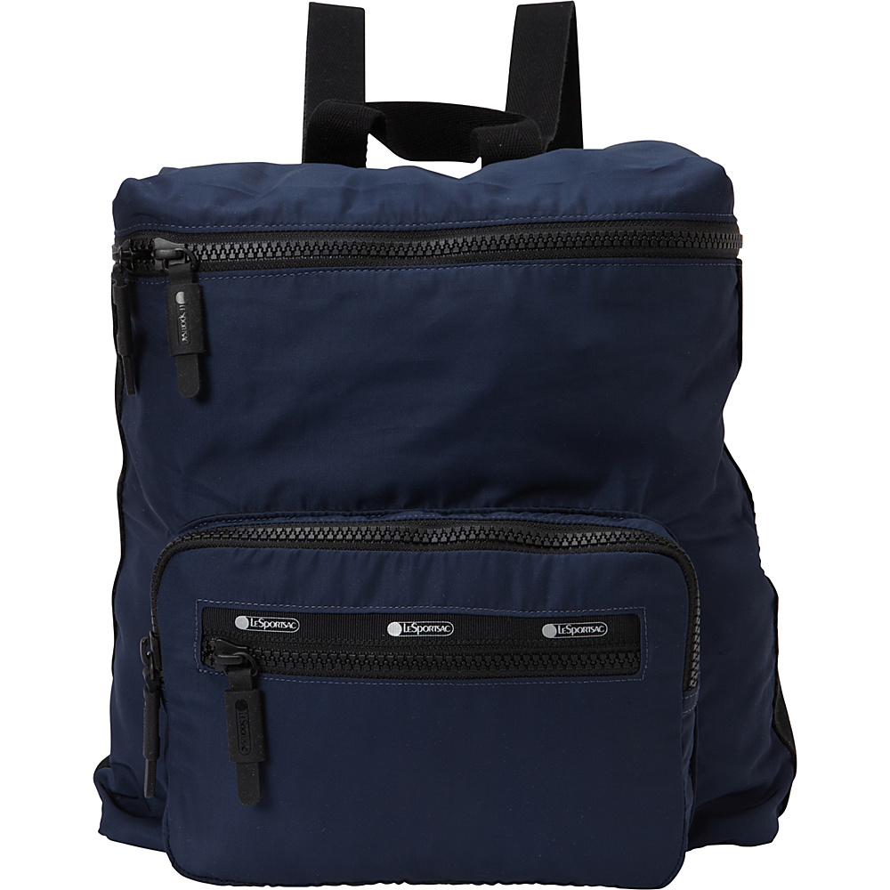 LeSportsac Travel Portable Backpack Classic Navy T LeSportsac Fabric Handbags