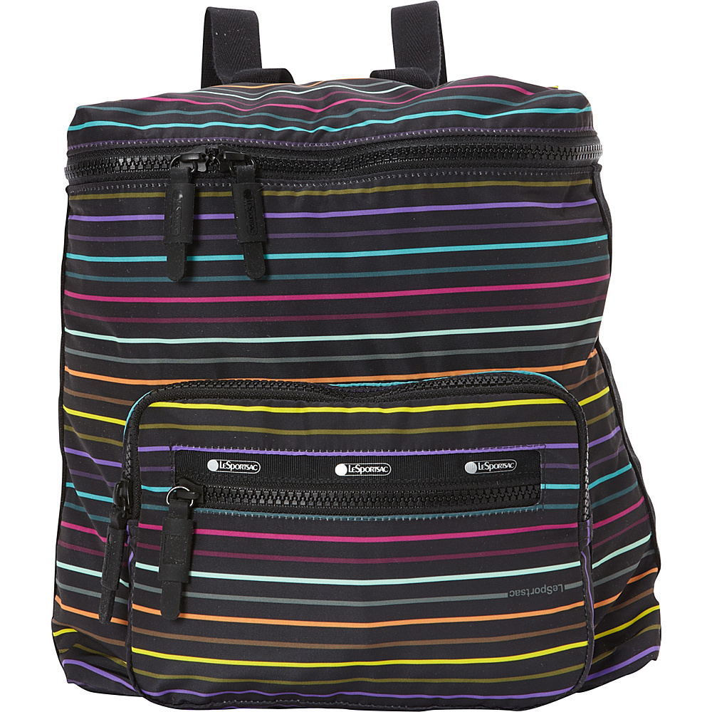 LeSportsac Travel Portable Backpack Lestripe Travel T LeSportsac Fabric Handbags