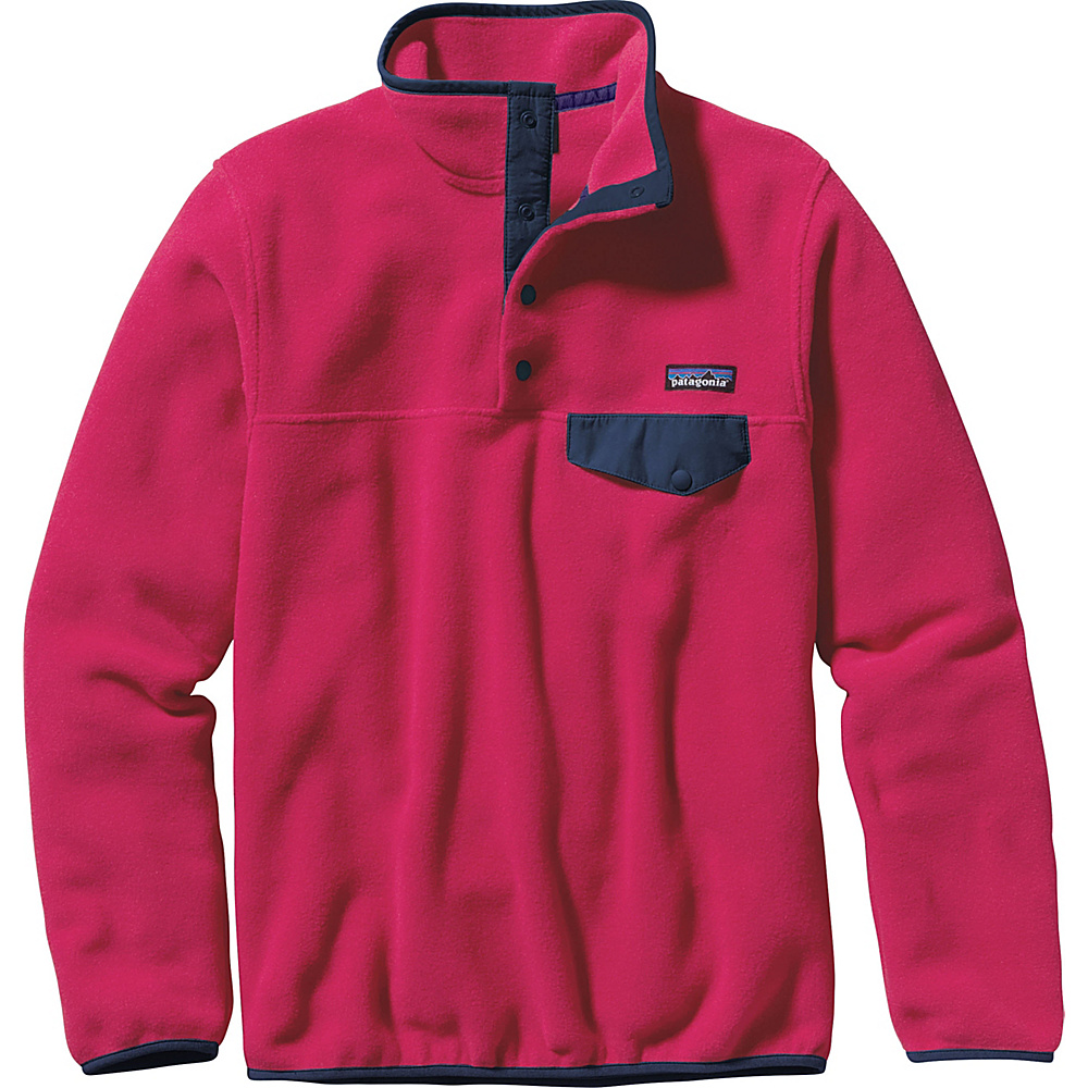 Patagonia Womens Lightweight Synch Snap T Pullover XS Craft Pink Patagonia Women s Apparel