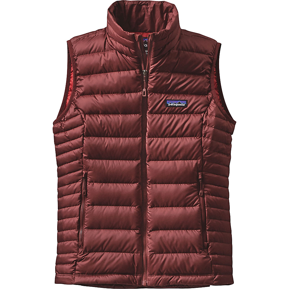 Patagonia Womens Down Sweater Vest M Drumfire Red Patagonia Women s Apparel