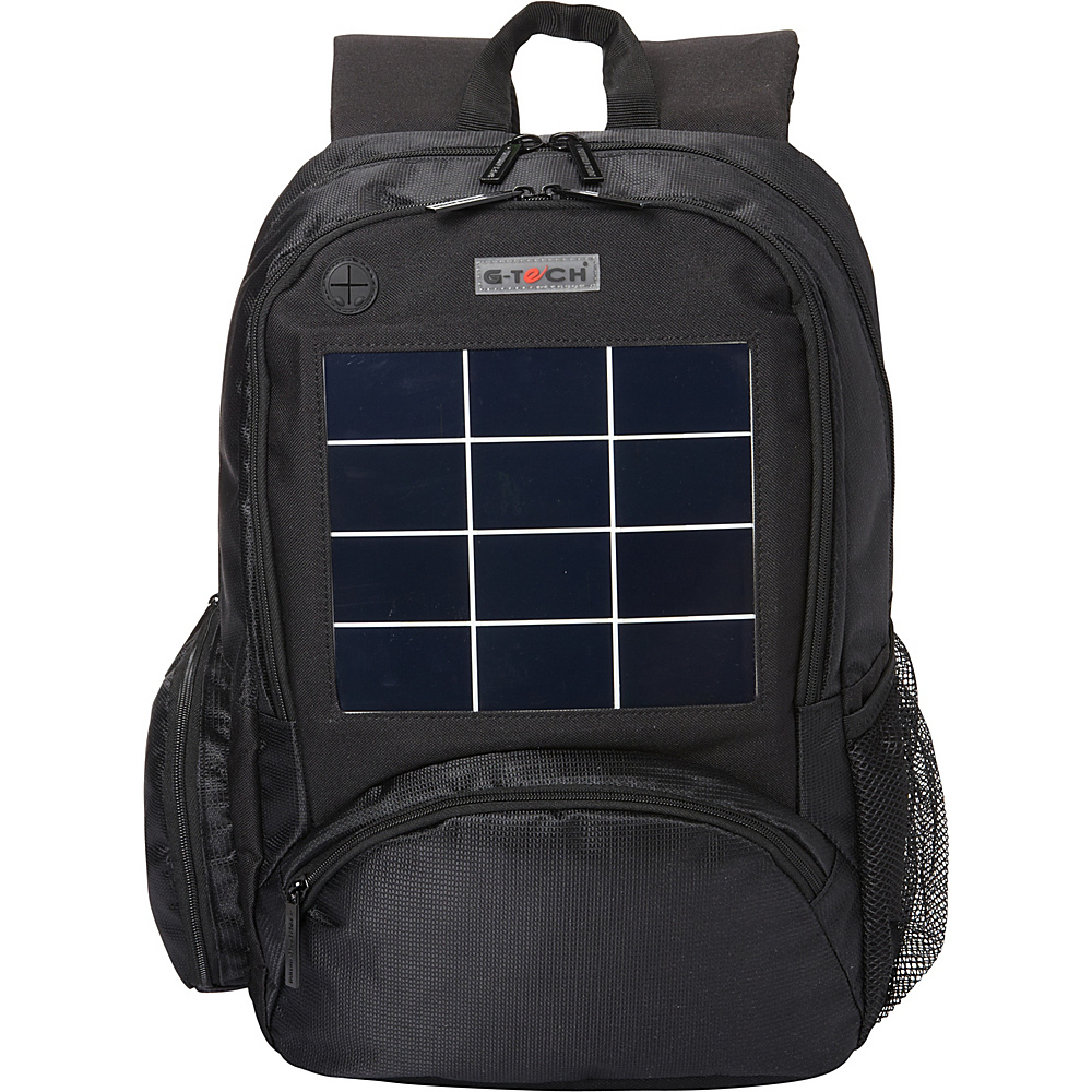 Bellino Solar Backpack Black Bellino Everyday Backpacks