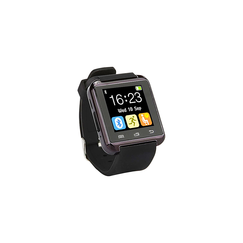 Koolulu Bluetooth Smart Watch for iOS Android Black Koolulu Wearable Technology