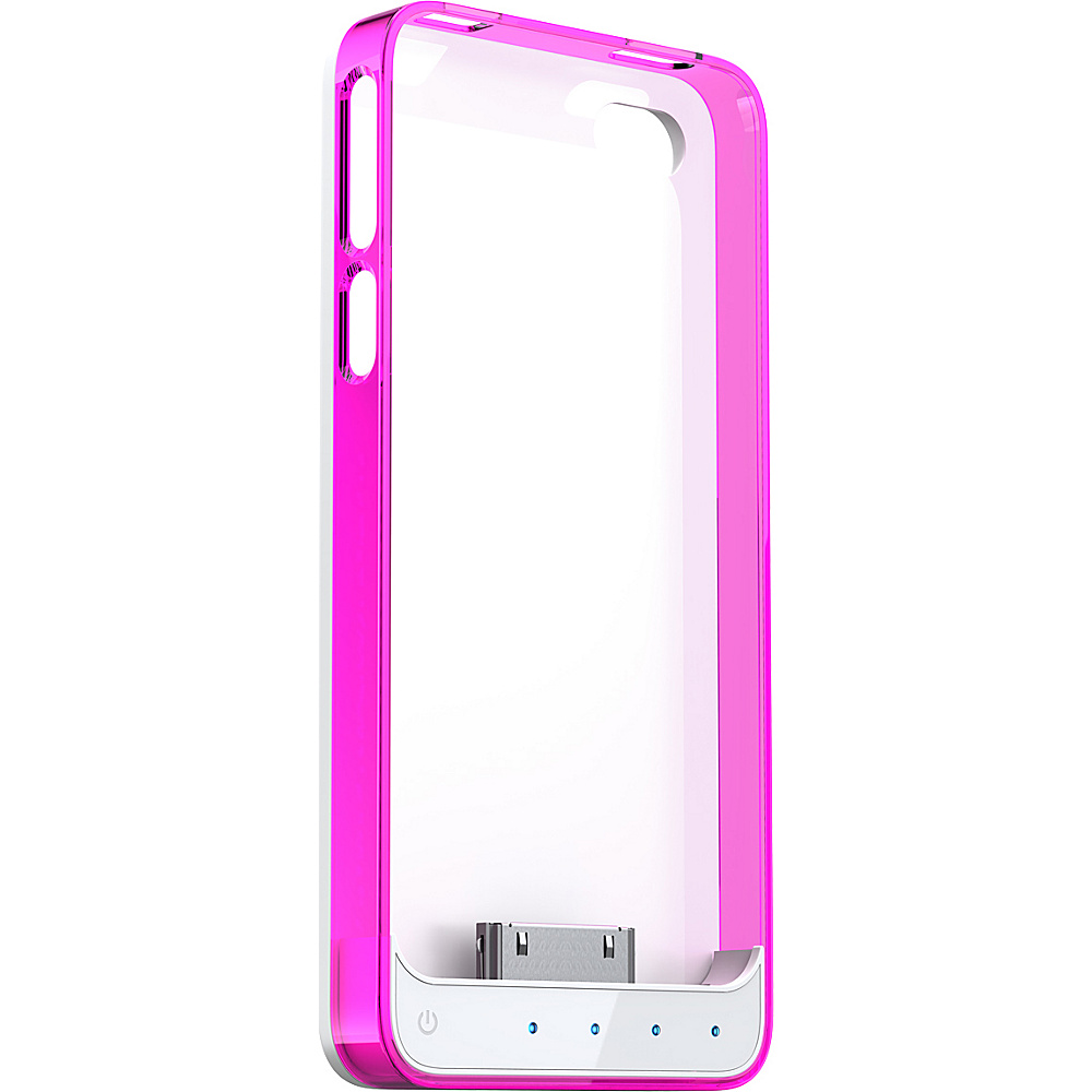 Mota Extended Battery Protective Case iPhone 4 4S MFI Pink Mota Electronics