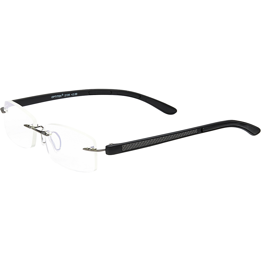 Select A Vision Optitek Rimless Computer Readers 1.50 Black Select A Vision Sunglasses