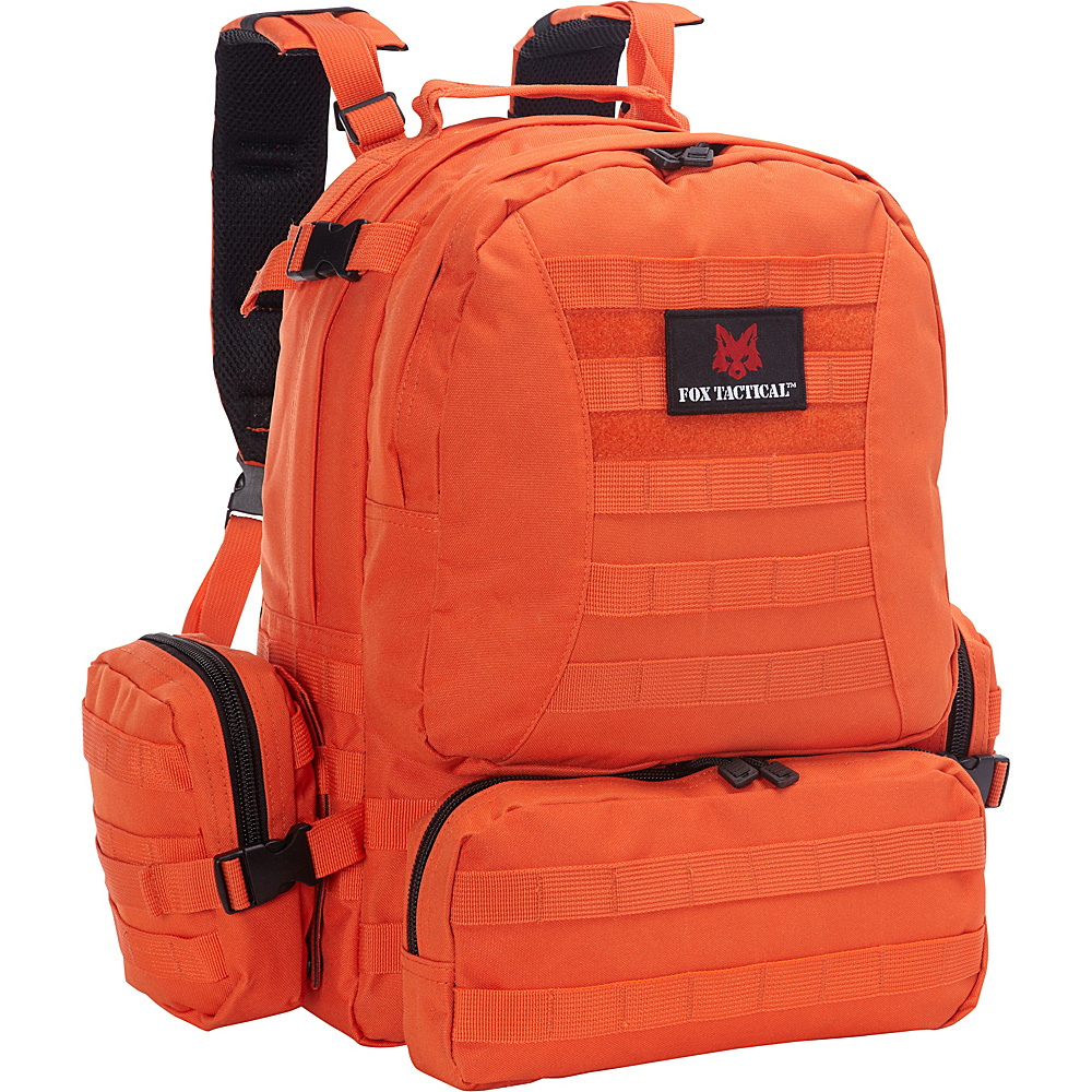 Fox Outdoor Advanced Hydro Assault Pack Safety Orange Fox Outdoor Hydration Packs and Bottles