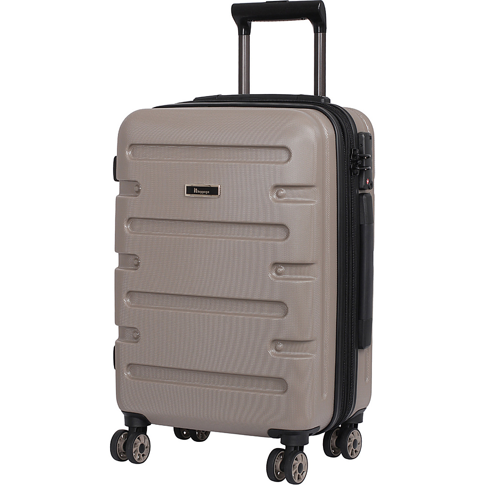 it luggage Outward Bound 21.5 8 Wheel Carry On Satellite it luggage Small Rolling Luggage