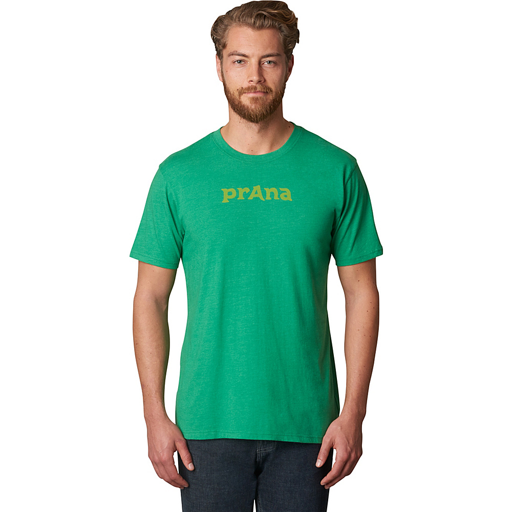PrAna Logo Shirt S Peacock Eye PrAna Men s Apparel