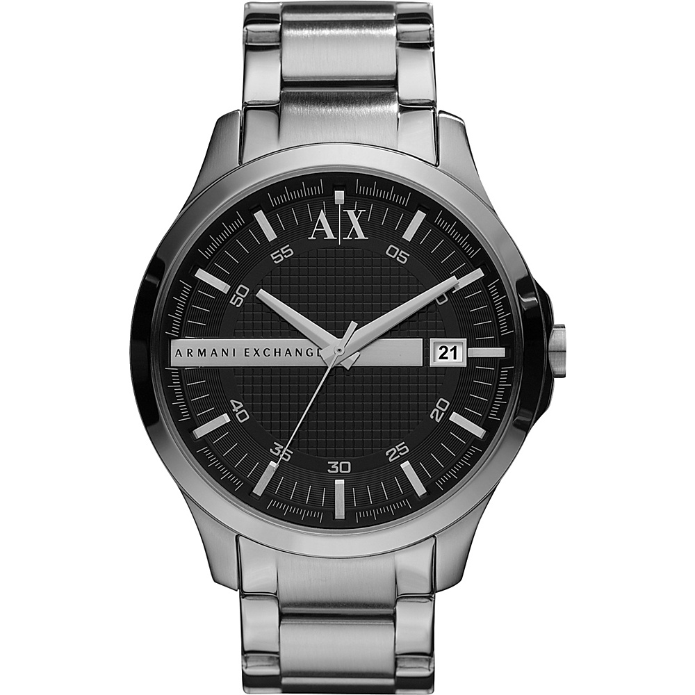 A X Armani Exchange Smart Stainless Steel Watch Silver A X Armani Exchange Watches