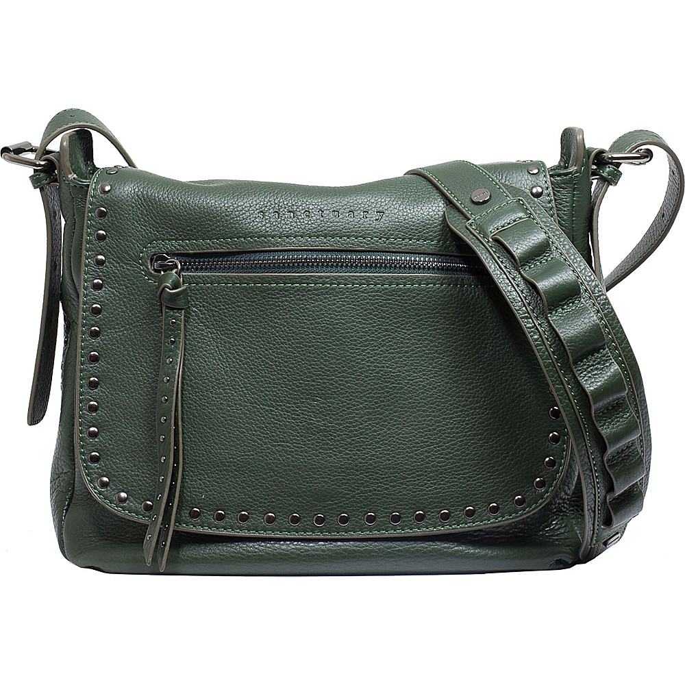 Sanctuary Handbags City Saddle Flap Crossbody Vert Sanctuary Handbags Designer Handbags