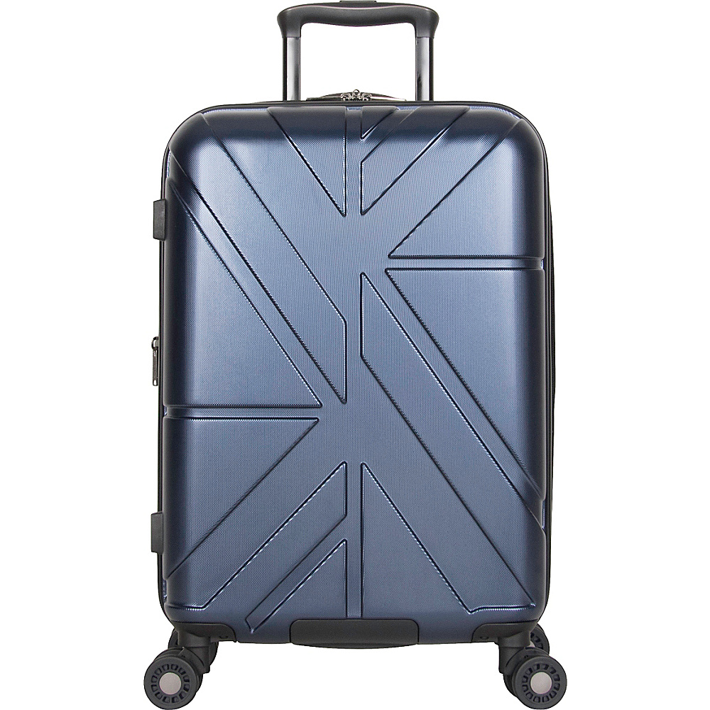 Ben Sherman Luggage Oxford Collection 20 Carry On Luggage Navy Ben Sherman Luggage Hardside Carry On