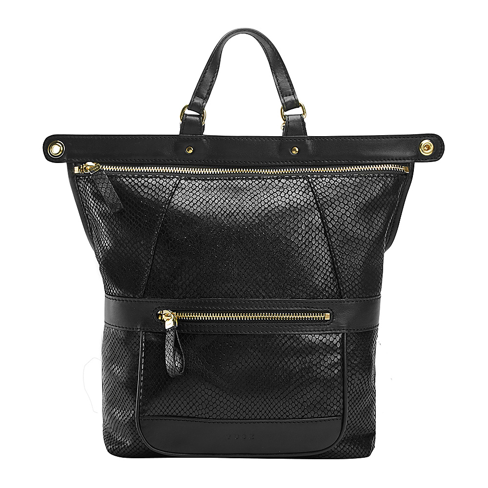 TUSK LTD Small Security Backpack Black TUSK LTD Leather Handbags