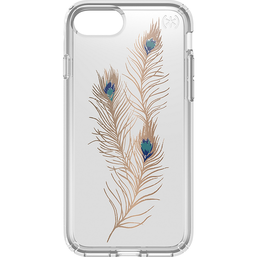 Speck iPhone 7 Presidio Clear PRINT Gold Clear Speck Electronic Cases