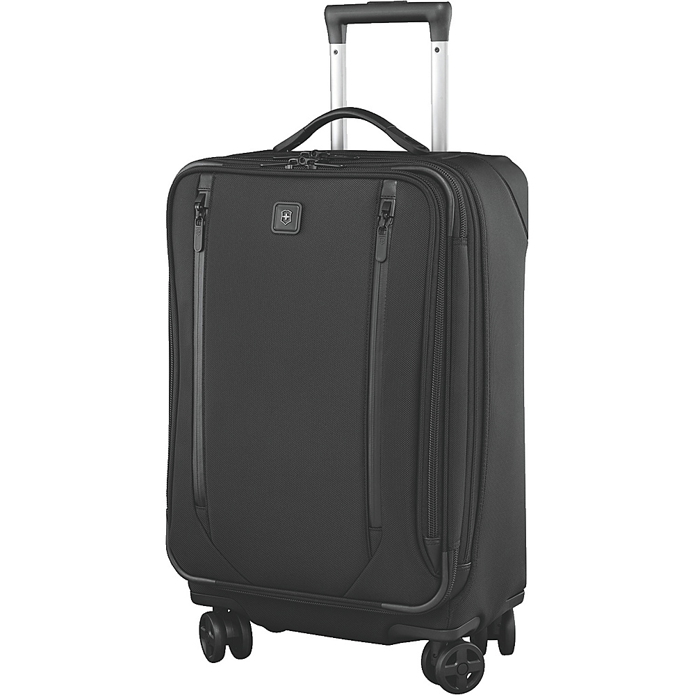 Victorinox Lexicon 2.0 Dual Caster Large Carry On Black Victorinox Softside Carry On