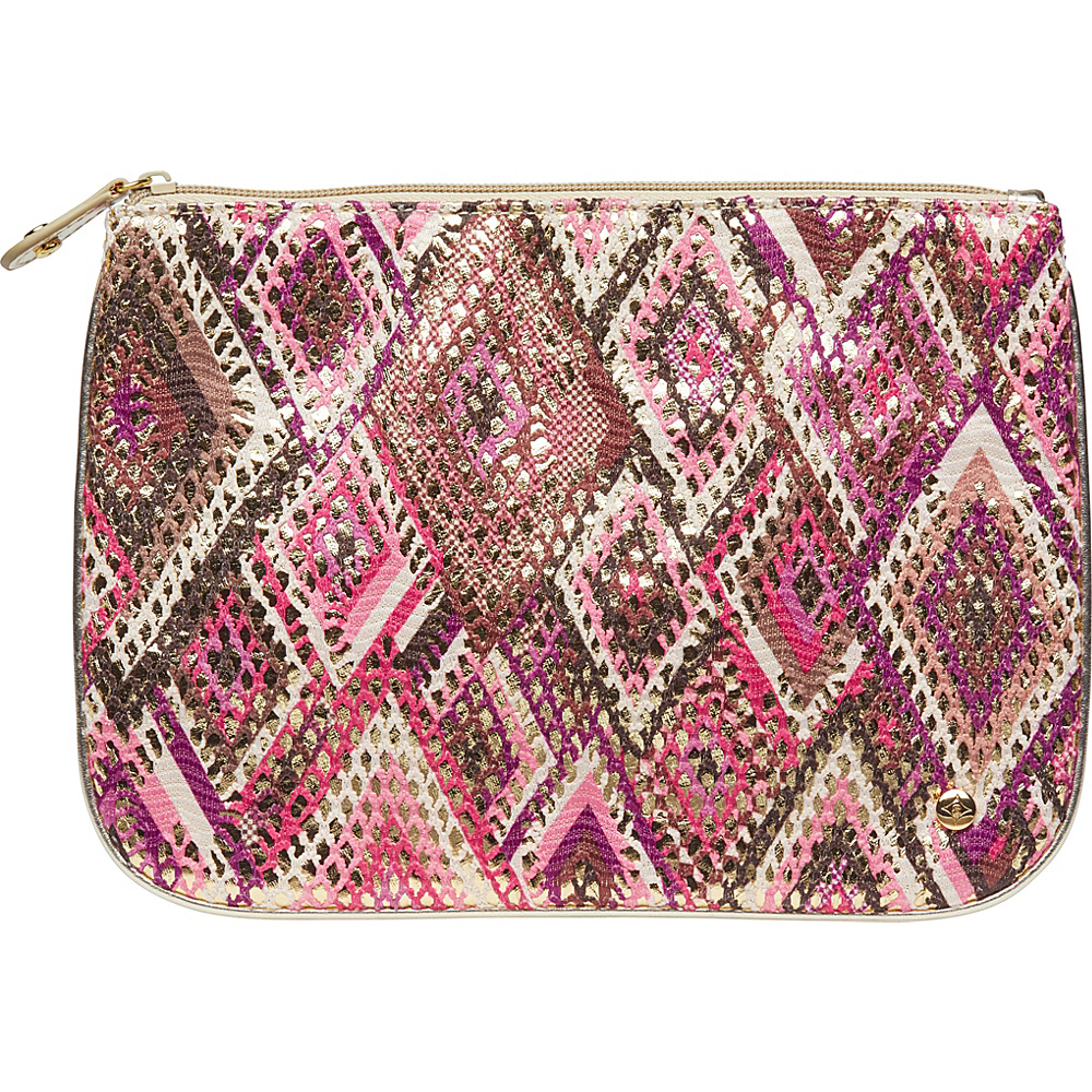 Stephanie Johnson Istanbul Large Flat Cosmetic Pouch Pink Stephanie Johnson Women s SLG Other