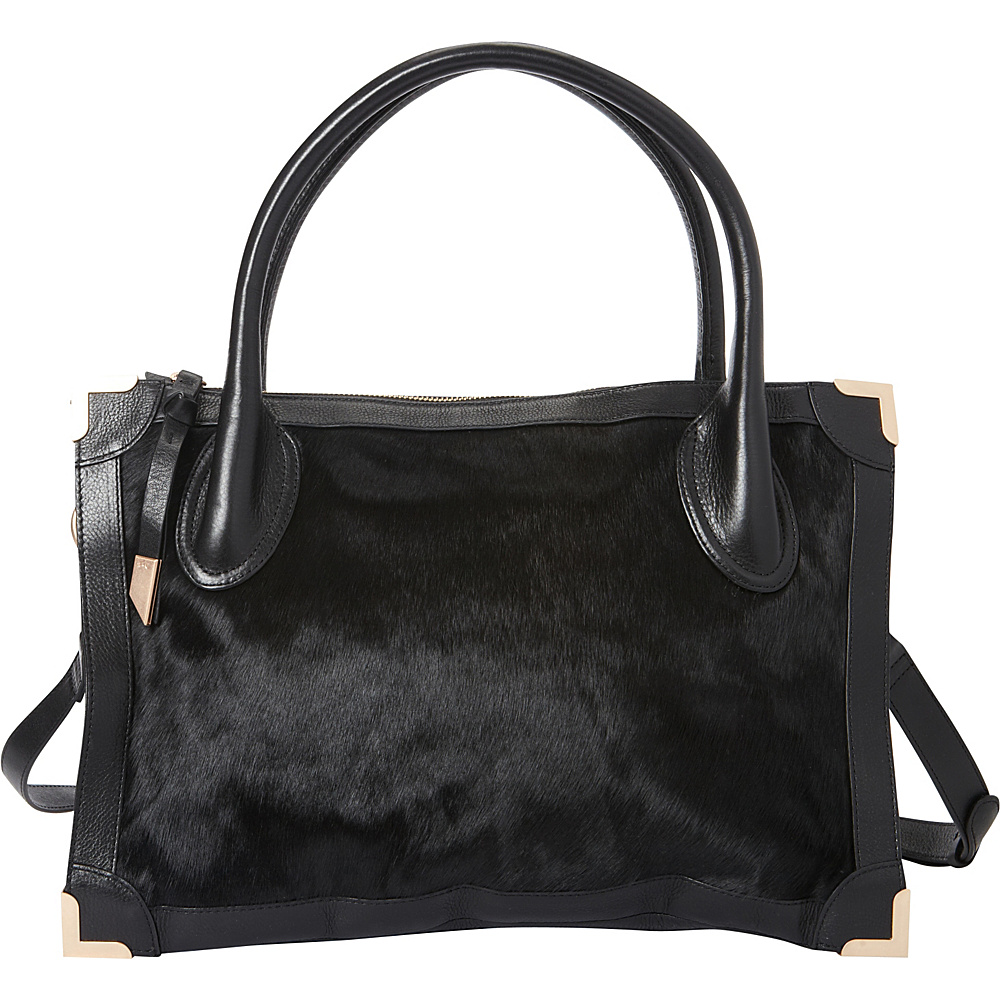 Foley Corinna Frankie Satchel Black Foley Corinna Designer Handbags