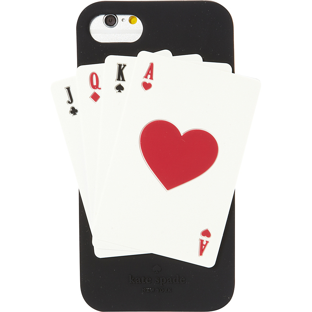 kate spade new york Deck of Cards iPhone 7 Case Black Multi kate spade new york Electronic Cases