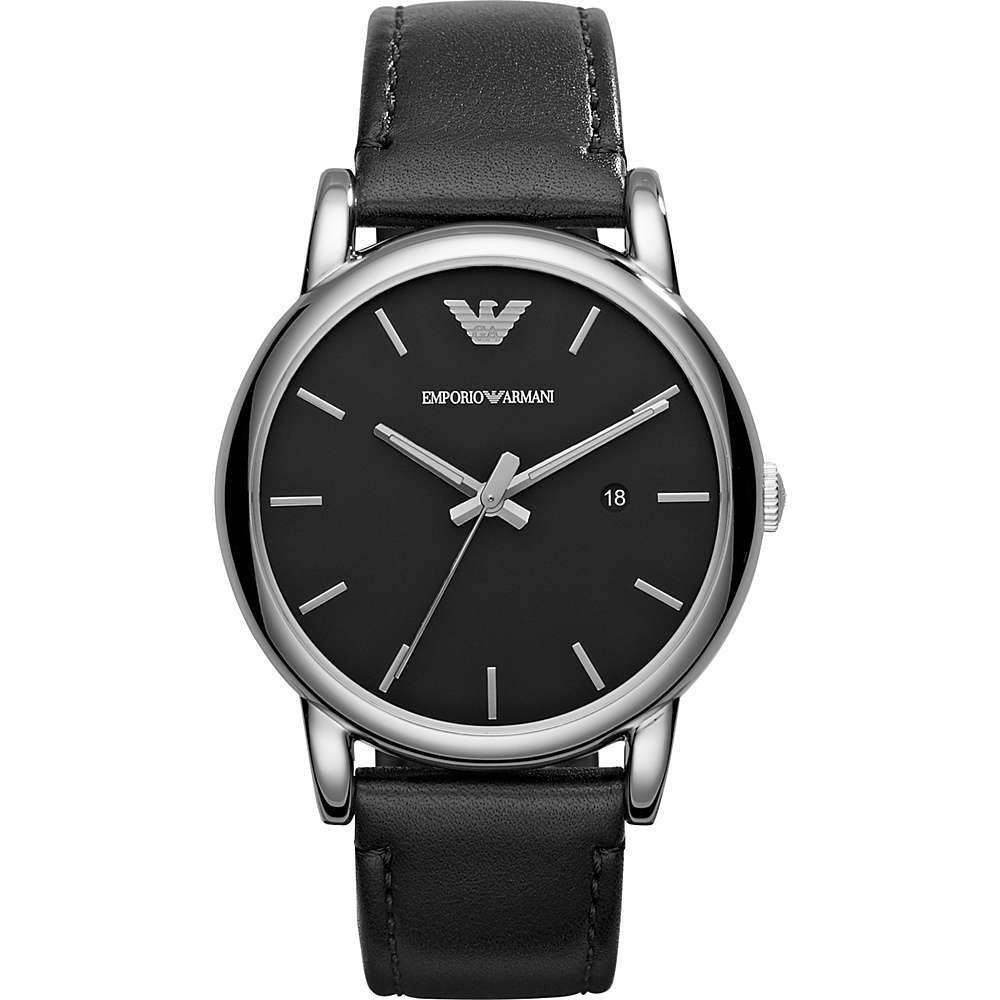 Emporio Armani Classic Watch Black Black Emporio Armani Watches